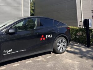 Duurzaamheid op de vestigingen van FMJ Group voor elektrische (lease)auto's