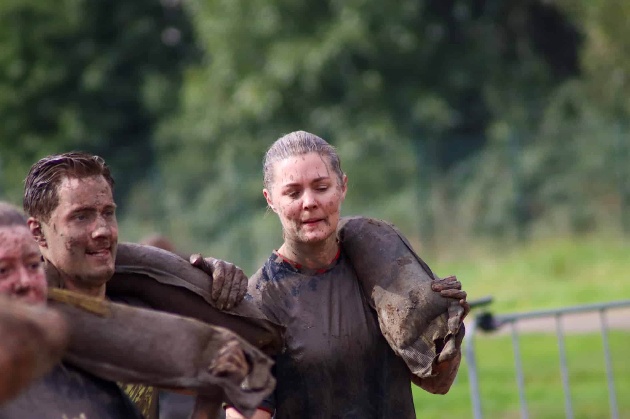 Hilde Huige op Execution obstakel