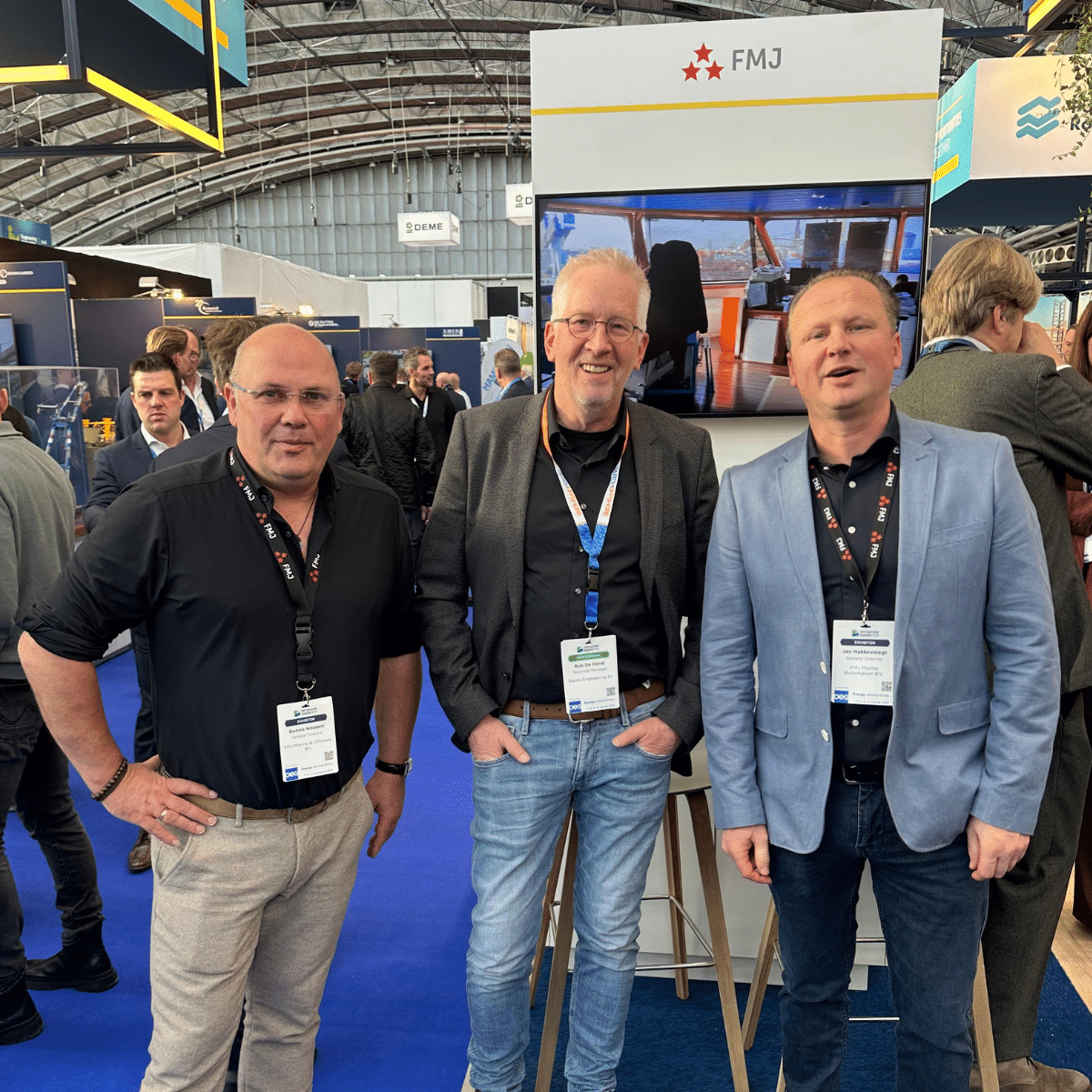 FMJ Group / FMJ Marine & Offshore op de Offshore Energy Amsterdam RAI - Port of Rotterdam Pavilion beursstand FMJ Group