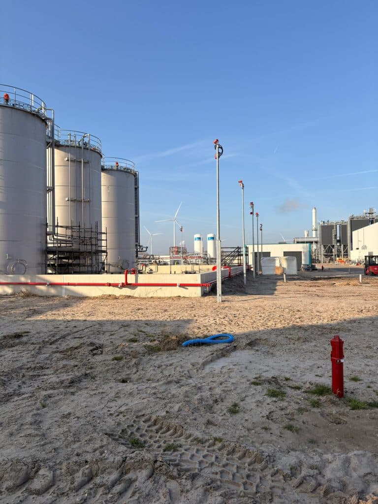 Tanks bij Circtec in Farmsum