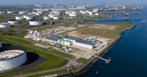 Overview from the air Xycle Europoort Rotterdam - FMJ International